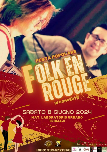 Grande Festa Popolare! Folk en Rouge in concerto