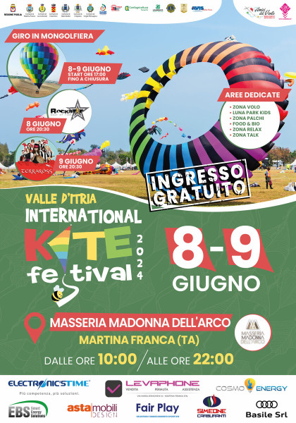 Martina Franca – Valle D&apos;Itria International Kite Festival 2024