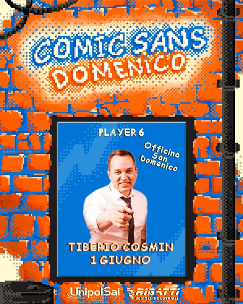 TIBERIO COSMIN - Comic Sans Domenico