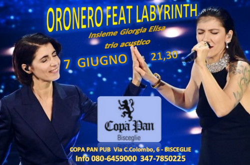 ORONERO Feat LABYRINTH al COPAPAN