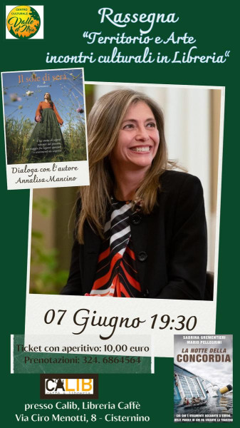 Incontri con l'autrice: Sabrina Grementieri