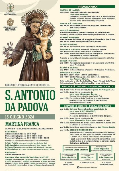 Festa di Sant'Antonio di Padova e processione