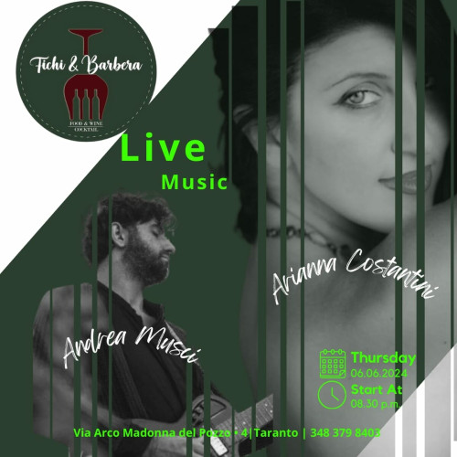 Arianna Costantini & Andrea Musci Acoustic Live