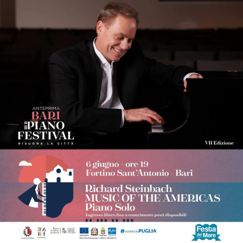 ANTEPRIMA BARI PIANO FESTIVAL con RICHARD STEINBACH