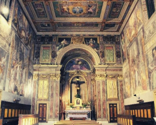San Marcello al Corso: il "Cristo" di Salvador Dalì e l'Oratorio del Crocifisso