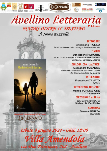 Madri oltre il destino di Imma Pezzullo, ad Avellino Letteraria