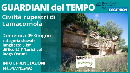 GUARDIANI DEL TEMPO Civiltà rupestri di Lamacornola