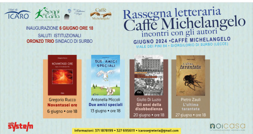 Incontri Tra Pagine e Caffè  Minirassegna a Giorgilorio