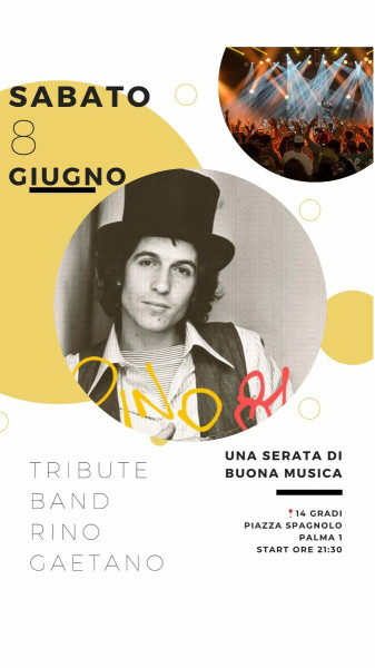 Rino81  Rino Gaetano tribute band