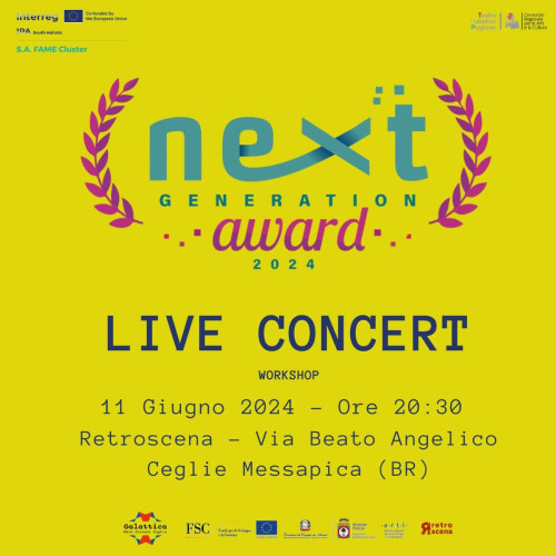 Ceglie Messapica – Next Generation Music Award