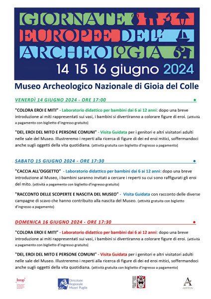 Giornate Europee dell'Archeologia 2024 al Museo Archeologico