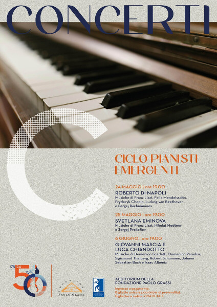 Martina Franca – Recital pianistico di Giovanni Mascia e Luca Chiandotto – CICLO PIANISTI EMERGENTI