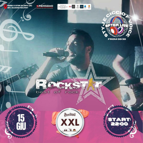 Rockstar live show & After DJ Set