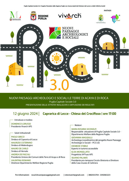 Roca 3.0 - Nuovi Paesaggi Archeologici e Sociali