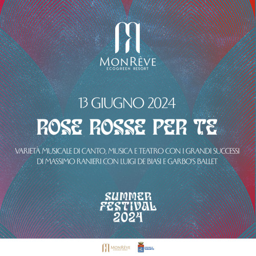 "ROSE ROSSE PER TE"  - Varietà musicale