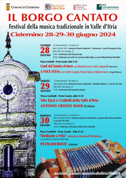 Il Borgo Cantato - Festival della Musica tradizionale in Valle d'Itria
