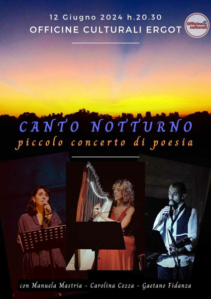 canto notturno-concerto di poesia