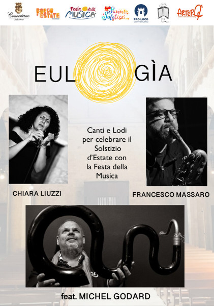 EULOGIA Canti e Lodi  per celebrare il Solstizio destate con la Festa della Musica.