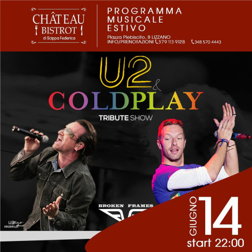 U2 & Coldplay Night by Broken Frames - Lizzano