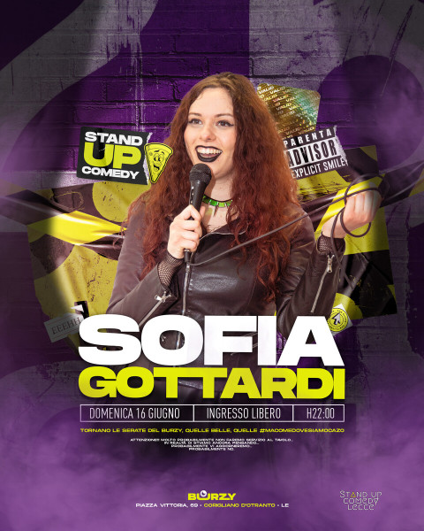 Sofia Gottardi a Corigliano d'Otranto - Stand Up Comedy Show