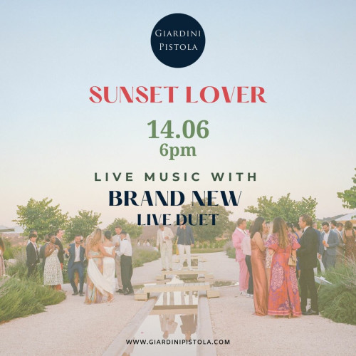 Sunset Lover: aperitivo with live music "Brand New"