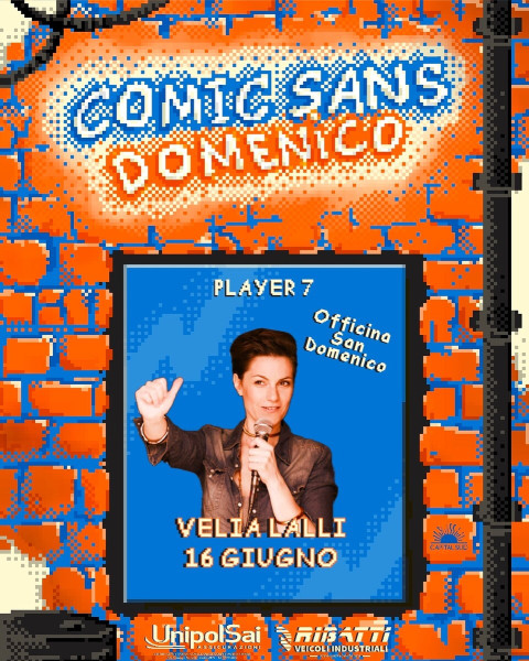 VELIA LALLI - Comic Sans Domenico