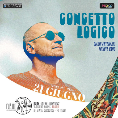 Concetto Logico - Biagio Antonacci tribute band live a Bisceglie