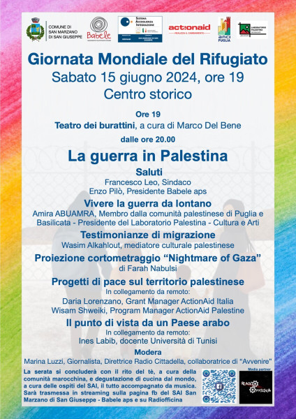 Giornata Mondiale del Rifugiato 2024