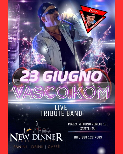 Vasco.kom live al New Dinner