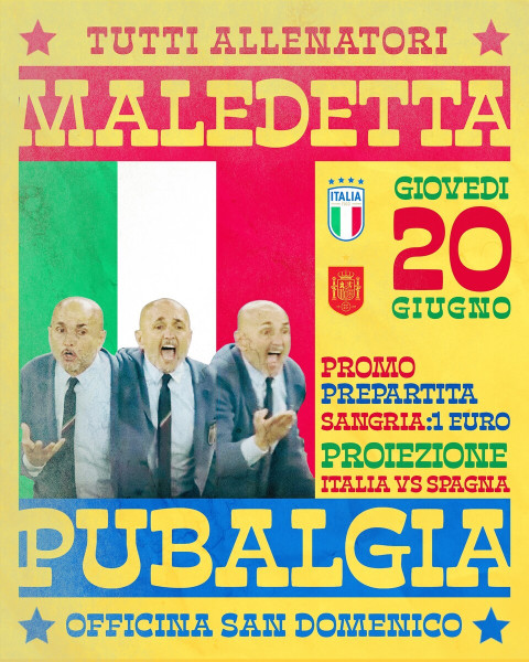 MALEDETTA PUBALGIA  - Italia Vs Spagna