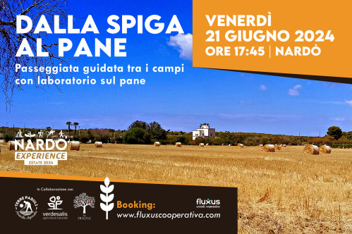 Dalla spiga al pane. Tour guidato e laboratorio