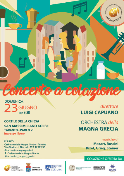 CONCERTO A COLAZIONE Orchestra della Magna Grecia