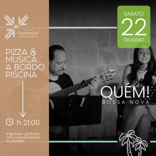 Pizza & Musica a bordo piscina