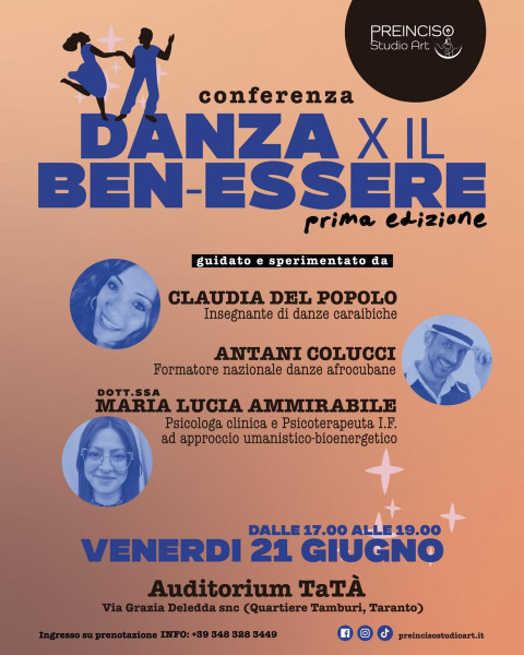 Danza x il Benessere: convegno-spettacolo