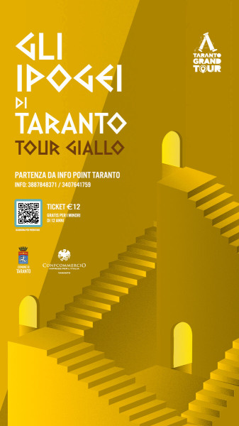 Visita guidata agli Ipogei di Taranto - Tour Giallo