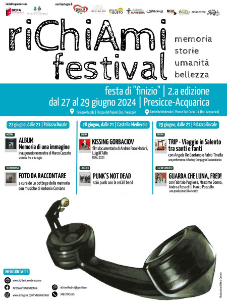 riChiAmi festival | festa di "finizio" - 2.a edizione
