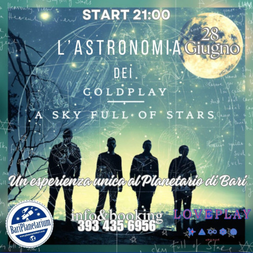 L'Astronomia dei Coldplay