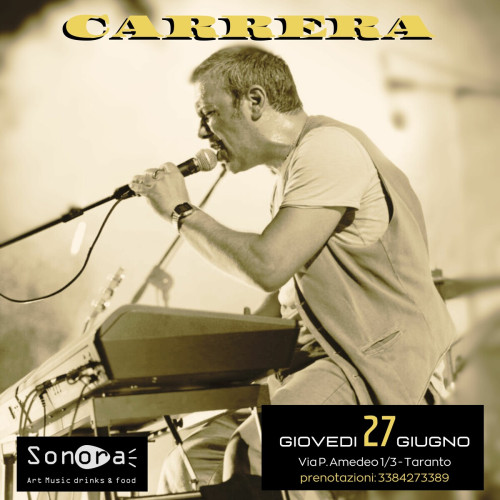 Carrera live, un viaggio attraverso il cantautorato italiano