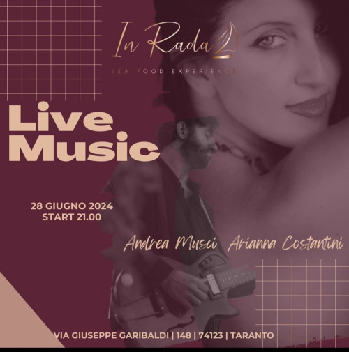 Live music Andrea Musci e Arianna Costantini
