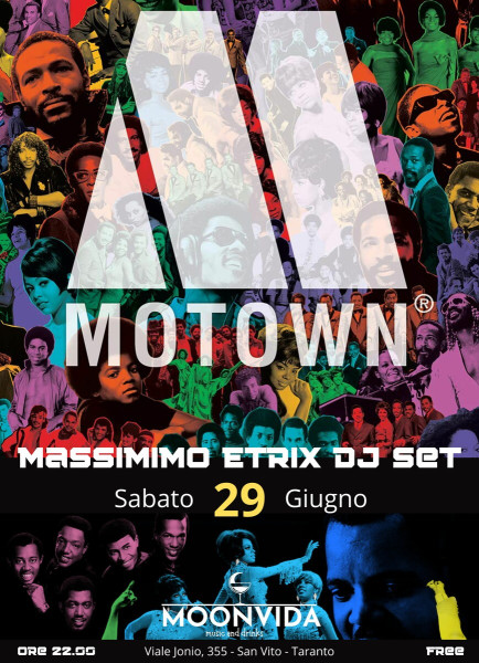 Motown Party con Massimo Etrix dj set
