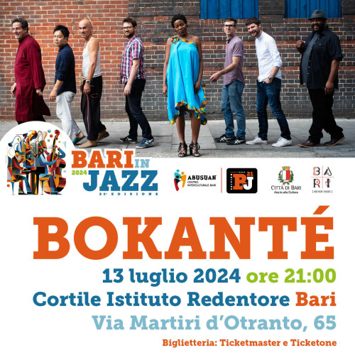 Bokanté per Bari in jazz 2024