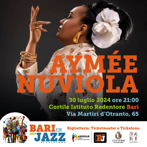 AYMÉE NUVIOLA per Bari in jazz 2024