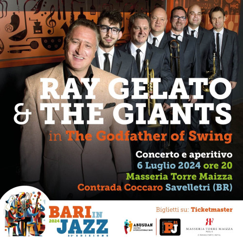 Ray Gelato & The Giants per Bari in jazz 2024