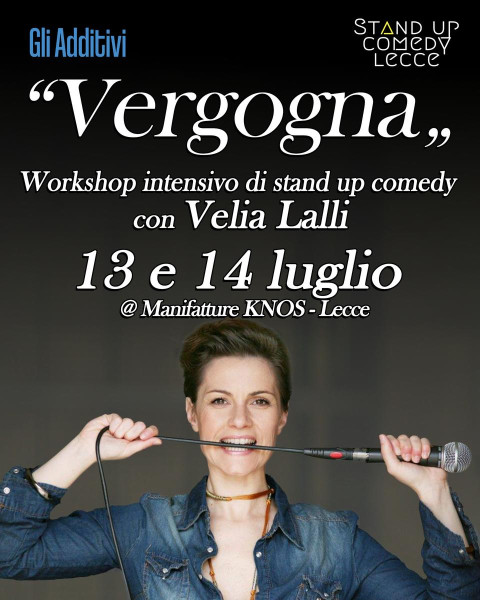 Workshop di scrittura per stand up comedy con Velia Lalli