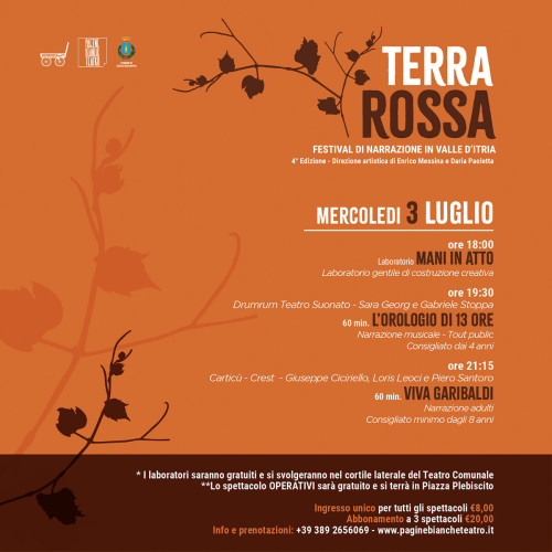 Terra Rossa - Festival di Narrazione in Valle d'Itria