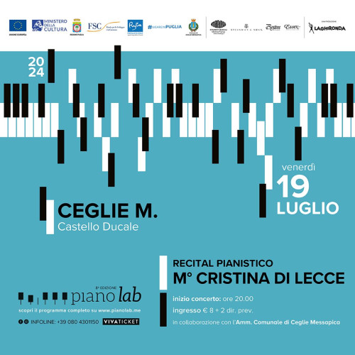 Piano Lab 2024 | Cristina Di Lecce Recital Pianistico
