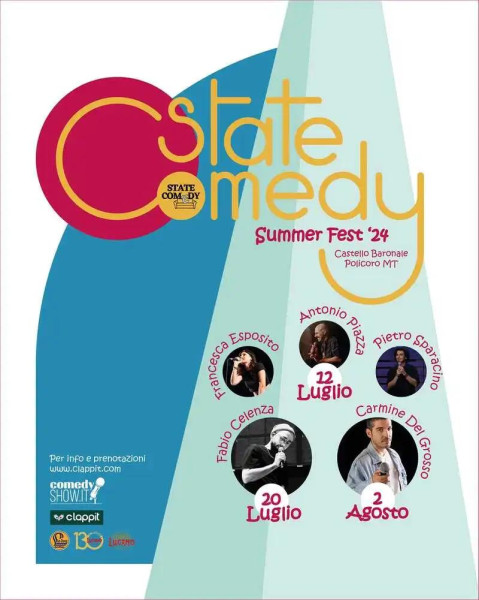 State comedy Summer fest 2024 con Carmine Del Grosso