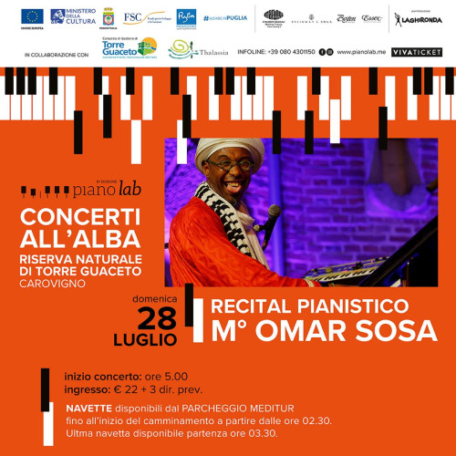 Piano Lab 2024 | Omar Sosa | Concerto all'Alba