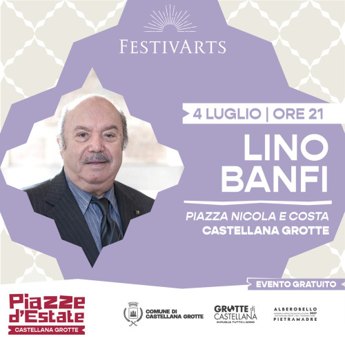 Festivarts: dialogo con Lino Banfi