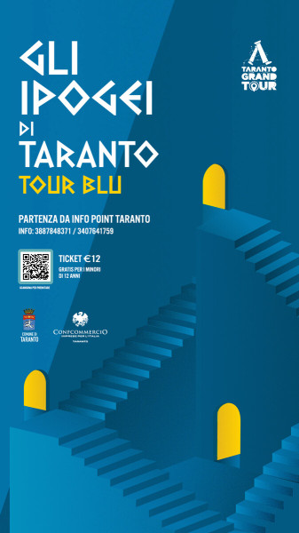 Visita guidata agli Ipogei di Taranto - Tour Blu